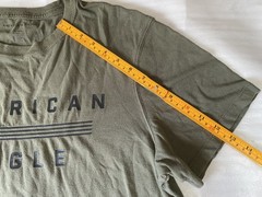 American Eagle Men’s Green Logo Graphic T-Shirt Size M Casual