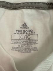 Adidas Men Short Sleeve Crew Neck The Go To Performance Tee White XL NWT