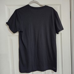 Adidas The Go-To Performance Crew Neck T-Shirt Men’s S Black White Logo Print