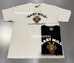 A BATHING APE Men’s KABUTO BABY MILO COLLEGE TEE 2M20110007 b