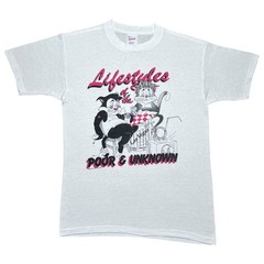Vintage 1989 Lifestyles Of The Poor & Unknown Las Vegas T-Shirt Sz L