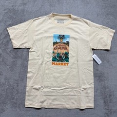 PacSun Market Netflix T Shirt Medium Beige Medium Squid Game TV Show