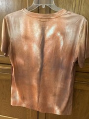 Men’s size large novelty short-sleeved t-shirt of Chest muscles