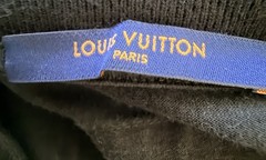 Louis Vuitton Paris Shirt Iconic Monogram LV Virgil Abloh Stitched Black M