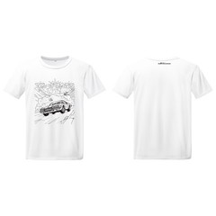 Car Culture Shirts for Men Retro Racing Culture Stretchy Tee Crew neck