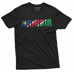 Men’s Namibia T-shirt Namibian Flag Coat of Arms Nation Country Independence day
