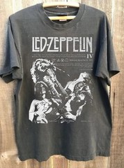 LED ZEPPELIN rock tour concert Poster short sleeve charcoal Unisex shirt