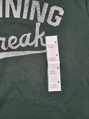 Goodfellow Co Shirt Men’s Medium Green Winning Streak Casual Workout Streetwear