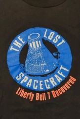 Discovery Channel Hanes Beefy Tee Shirt Lost Spacecraft Liberty Bell 7 Size L