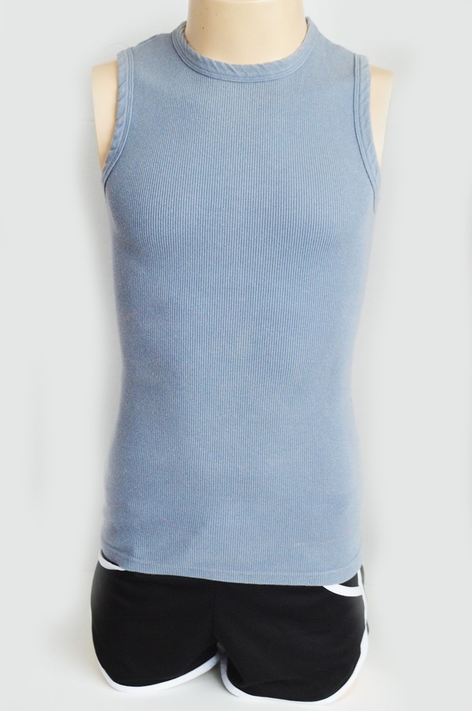 Vintage Tom Of Finland Sleeveless Cotton Knit Tank Top/Shirt Sz M