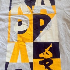 Kappa Authentic Molongio T-Shirt – Grey Silver/Violet Bloom/Yello ‘Men’s’ S-NWT