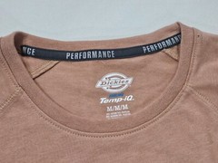 NWT Dickies Temp IQ Performance Cooling T-Shirt Mens Medium Rust Orange Workwear