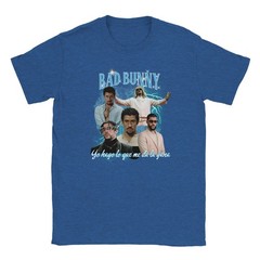 Vintage Bad Bunny Graphic Tee: 90s Retro Style Music Shirt