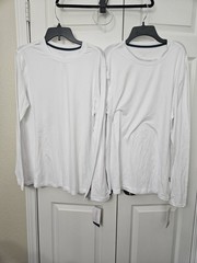 2 x Perry Ellis Portfolio Men’s Deluxe Touch Crewneck Shirts Brilliant Lg/Xl