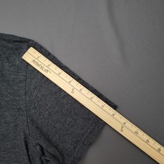 Adidas Shirt Mens Large L Short Sleeve Logo Climate Woven Pullover Gray