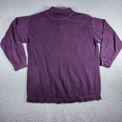 Levi’s Authentic Jeanswear Mens Large Purple Thermal Henley Shirt Long Sleeve…
