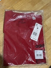 adidas 3X3 Logo Tee red &black Size ( M )