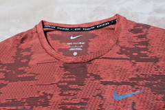 4 Lot Nike Men Dri-FIT ADV Running Division Techknit Shirt FB6868 Size S GrayRed