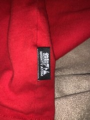 Astro Boy shirt Tokyo Atom Tezuka Productions size medium mighty red Japan rare