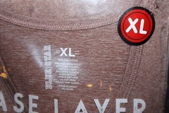 5 Men’s Athleticool Performance T-Shirt Base Layer XL Long Sleeve Crew Neck