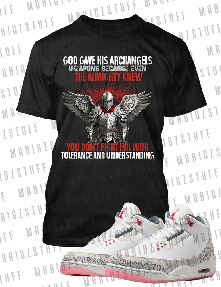 Men Winged Warrior Archangle 8XLB Big Tall Tee Shirt Greystone Graphic T J3