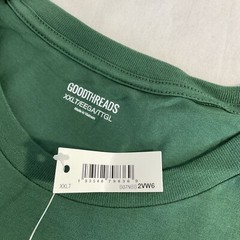 New Goodthreads TShirt Short Sleeve Crew Neck Deep Green Men’s XXL Tall