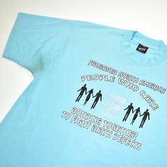VTG March of Dimes 1993 Walk America Bonding Together Charity Event Tee Shirt XL