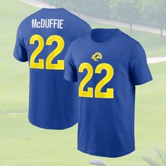 🔥NEW- 2026 Nacua, Stafford, Garrett, Verse Los Angeles Football Team Royal Tee