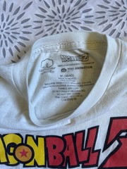 Dragon Ball Z Kids M Graphic Character T-Shirt White