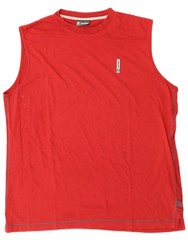 Lotto Mens Vest Top 2XL Red Cotton ER06