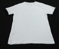 Moschino Couture Men’s Smiley Graphic Short Sleeve Ringer Tee LB3 White Size 36