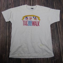 Vintage Screen Stars Best Super Cities Walk Shirt Mens XL White MS Charity Tee