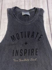 Vintage Beach Body Tank Top Size Small Made In USA BeachBody Performance