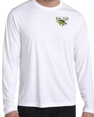 Dixie Land Outdoors Crappie Microfiber long sleeve fishing t shirt 50+ uv