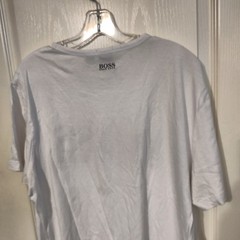 Hugo Boss White T-Shirt Regular Fit XXL Fits Like XL USA Smaller Fit