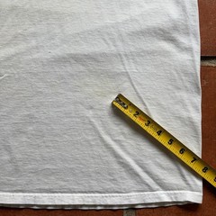 Vintage Tiger Woods Golf Nike Tour T-Shirt Size Medium White 90s