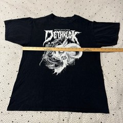 Metalocalypse Dethklok 2012 Tour Shirt Black Large (21.5×28)