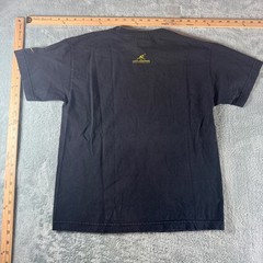 Nike Team Livestrong T-Shirt Mens Large Black Lance Armstrong Foundation Cotton
