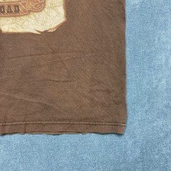 VTG AAA Lynyrd Skynyrd The Last Rebel T Shirt Mens 2XL Brown Graphic Print
