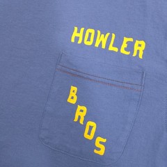 Howler Bros Prickly Pear Pocket T Shirt Mens M Blue Heed The Call Austin Texas