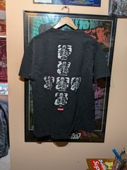 Black Fuct Antichrist Skate Shirt Size Large Made In Mexico