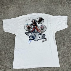 Vintage Chris Shivers Shirt Mens Large Autographed PBR Rodeo Bull Riding 00s
