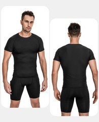 Men’s Compression Shirts 3/5 Pack, Short Sleeve Athletic Compression Tops Coo…