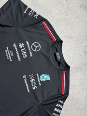 AMG Petronas Black Mercedes-Benz Black T-Shirt Racing