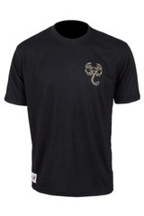 Scorpion Print T-Shirt Mens Branded Comfortable High Quality Fabrics Large BLK