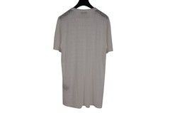 Dior Men SHAWN Stussy Semi Sheer Logo T Shirt Medium Viscose Polyamide Short