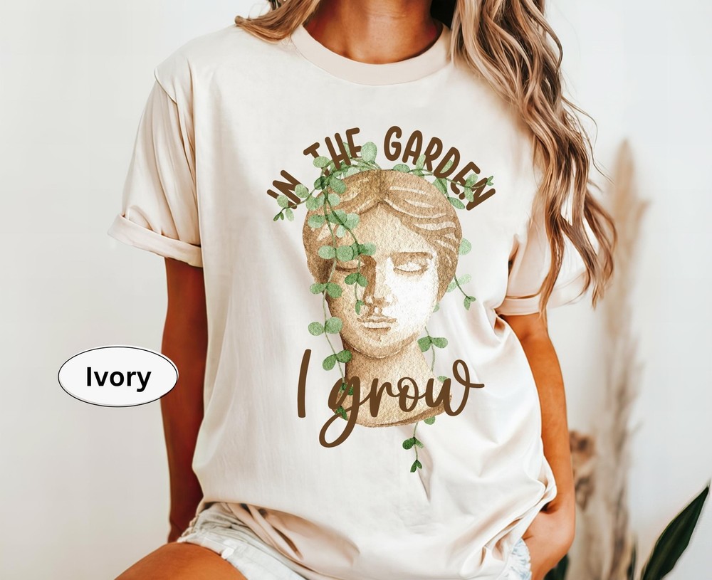 In the Garden I Grow Vintage Comfort Colors Tshirt Gardening Shirt Plant Lover