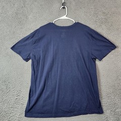 Polo Ralph Lauren Shirt Mens XL Navy Blue Classic Fit Pony Logo Crewneck Cotton