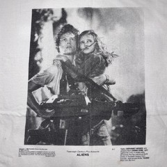 Aliens Movie 1986 Double Sided T Shirt Large Men’s