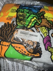 Supreme New York Molotov Kid Tee S/S Ash Grey Shirt Men’s Size Large L SS19 New